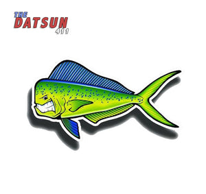 The Datsun 411 Stickers - Angry Mahi Mahi