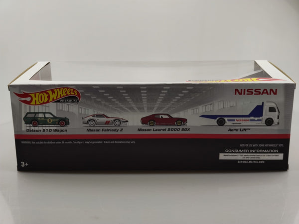 Hot Wheels Nissan and Datsun Car Culture Team Transport Collection