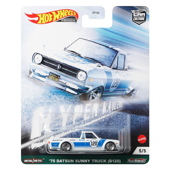Hot Wheels Car Culture Circuit Legends Collection - Datsun Sunny Truck - Jeep Gladiator -  Ford Bronco - Diecast Vehicles - 1:64