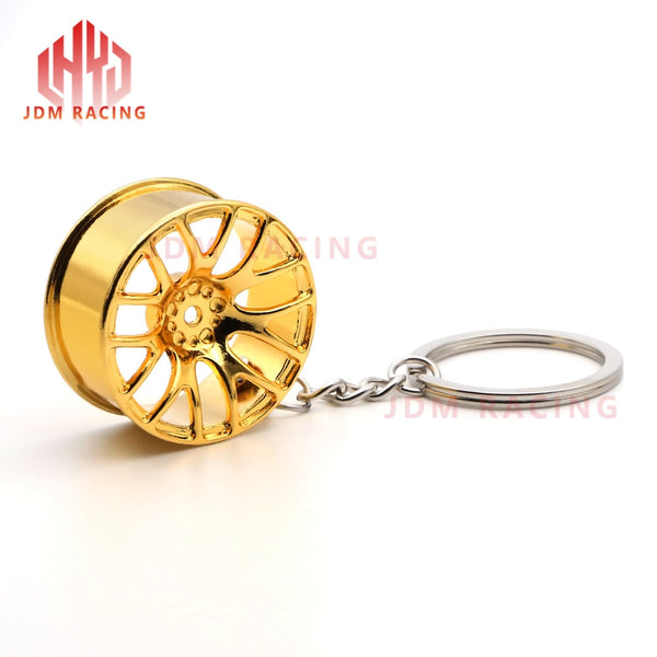 JDM Wheel Rim Keychain