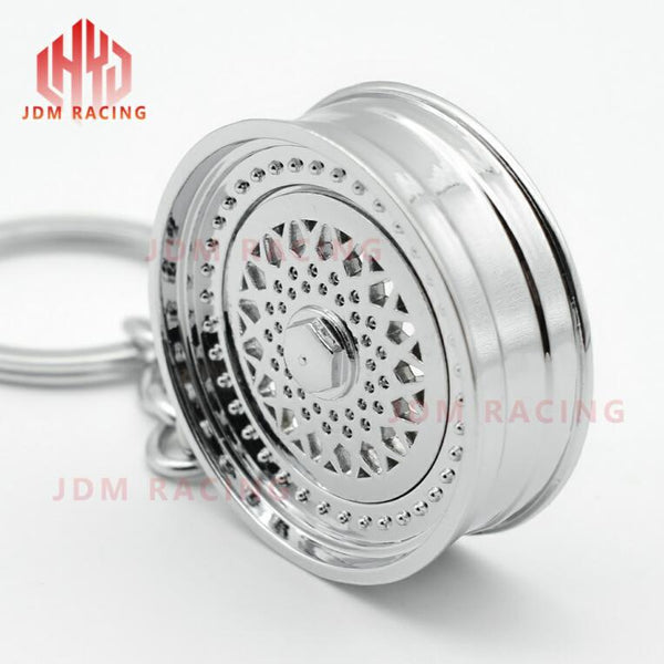 JDM Wheel Rim Keychain