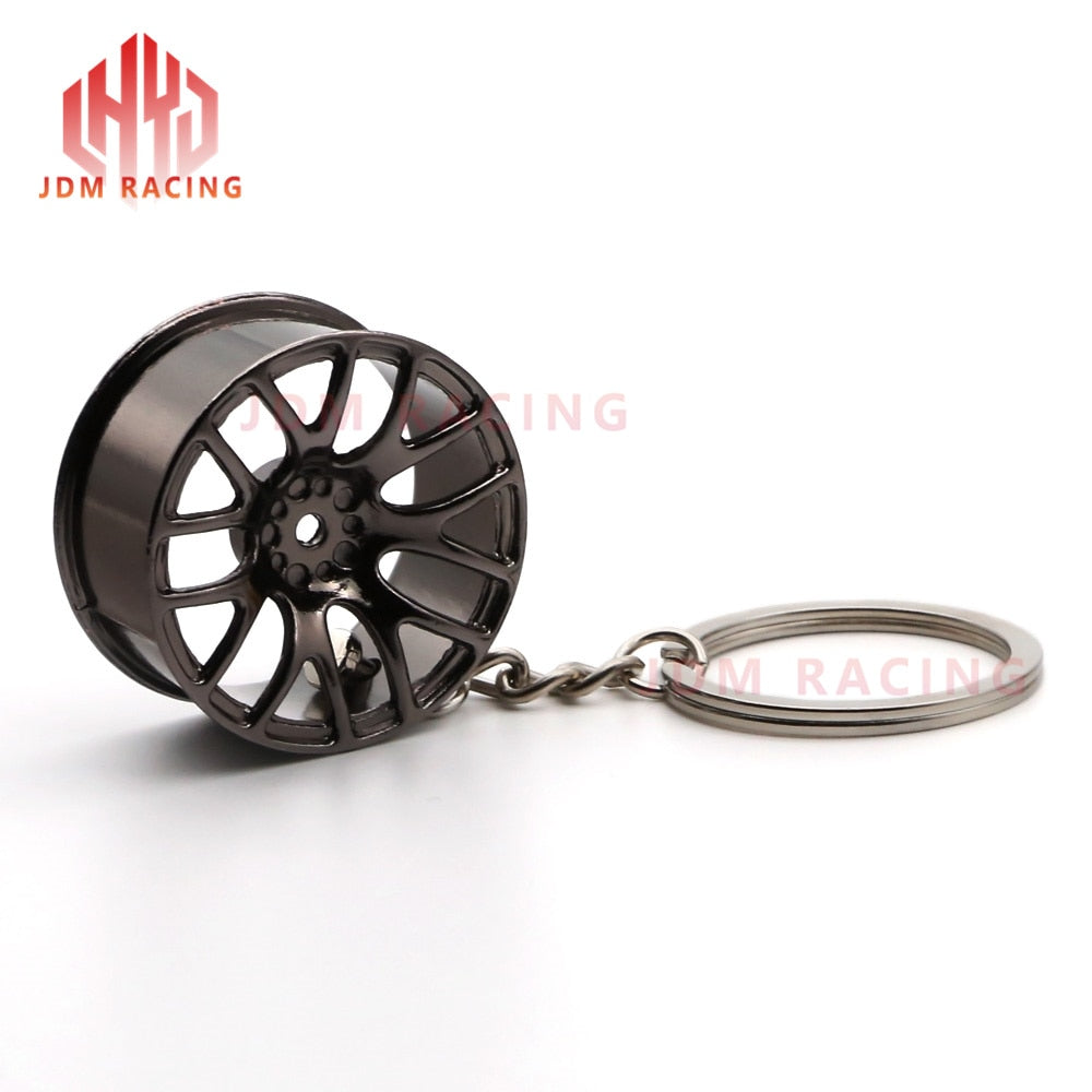 JDM Wheel Rim Keychain