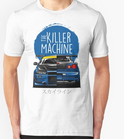 Nissan GT-R Skyline R34 Killer Machine T-Shirt