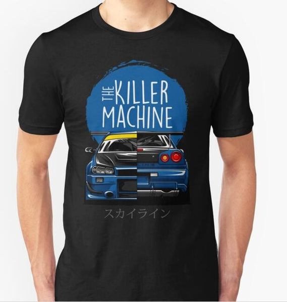 Nissan GT-R Skyline R34 Killer Machine T-Shirt