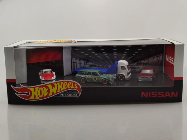 Hot Wheels Nissan and Datsun Car Culture Team Transport Collection