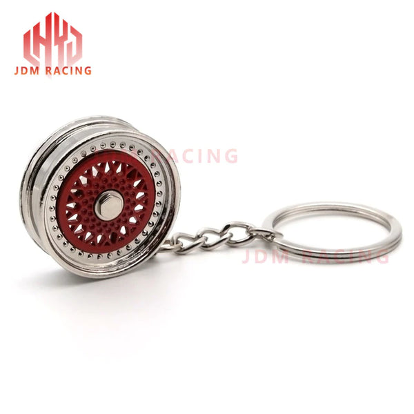 JDM Wheel Rim Keychain