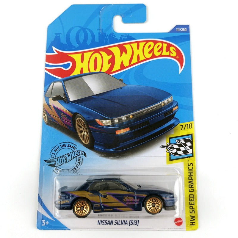 Hot Wheels Nissan Silvia S13  1/64 Metal Diecast Toy Vehicles