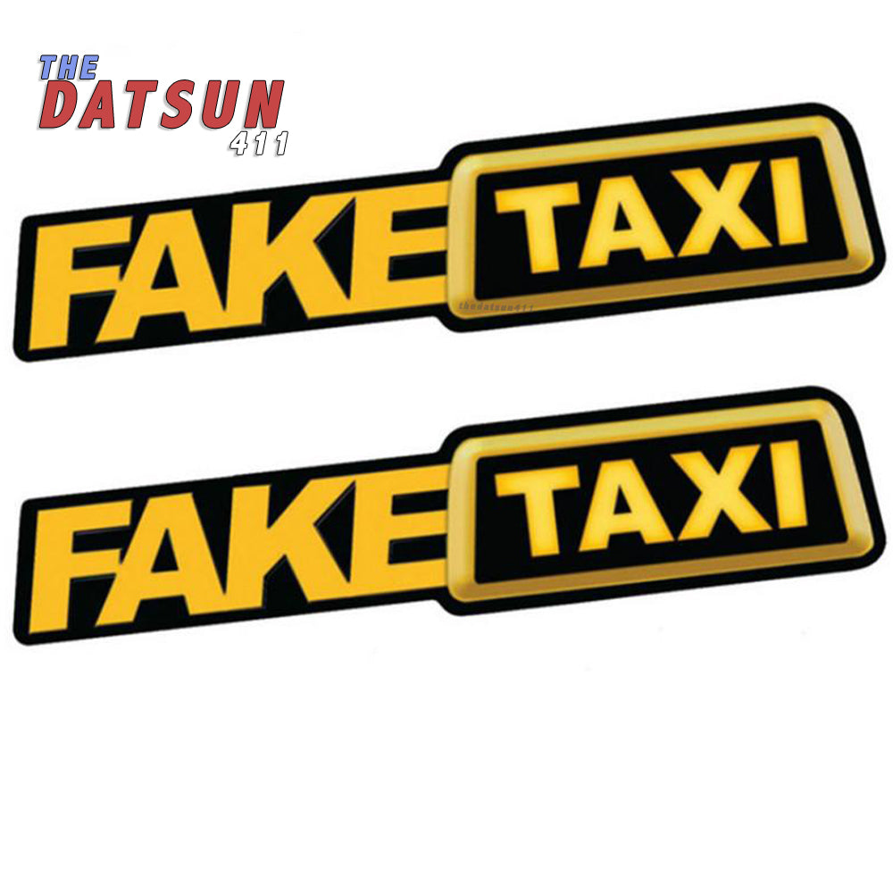 JDM Fake Taxi Decals