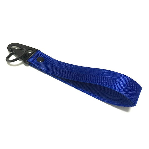 Car Seat Belt Material Keychain or Lanyard