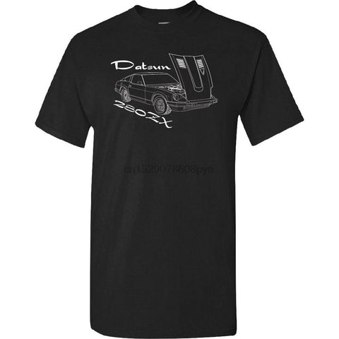 Datsun 280ZX Outline Illustration T-Shirt