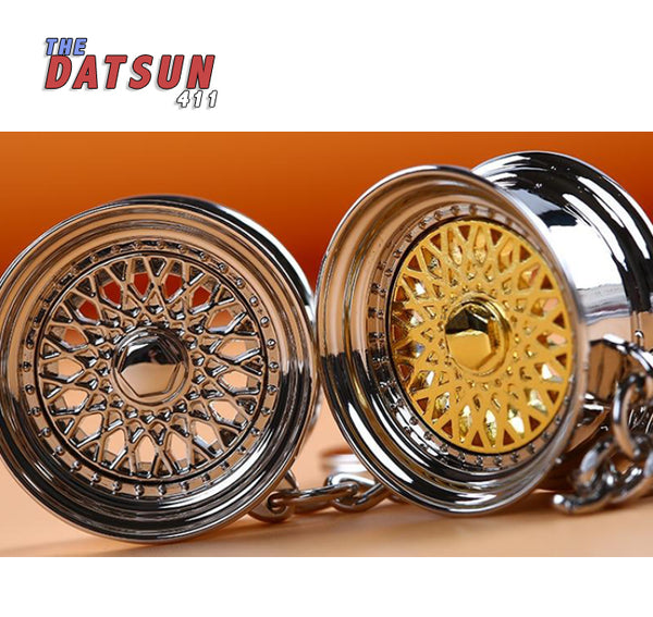 JDM Wheel Rim Keychain