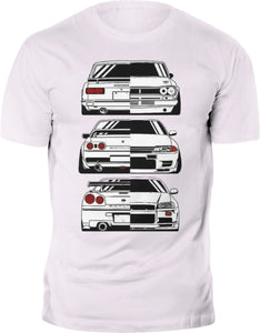 Nissan Skyline GT-R Half and Half T-Shirt